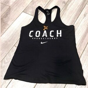 Coach Racerback Tank size Medium Orangetheory Fitness Women’s